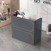 Nordic Salon Reception Desk for Beauty Commercial Furniture Bar Table Convenience Store Baby Counter, D-80x40x92cm