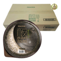 라이브잇 피코크 한반 쌀눈백미 즉석밥, 210g, 24개
