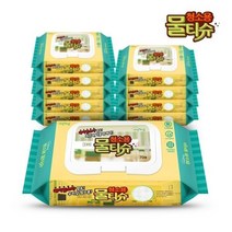 베이킹소다 세제 티슈 청소용 물티슈 70매 리필형 10팩