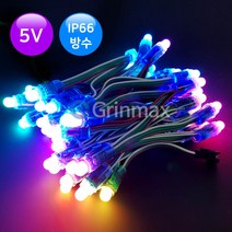 그린맥스 12mm 픽셀LED바 5V (50개 1set) *파노라마 간접조명 간판조명, 1개, 추가)LRS-350W-5V