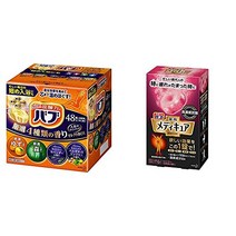 [세트 구입][대용량] 밥 엄선 4종류의 향기 셀렉트 BOX 약용 탄산 목욕제 포장 [의약 부외품] 단품 48정 & 밥 메디큐어 꽃과실의 향기 6정입 고농도 탄산 온천 성분 (거품의 수 밥의 10배)