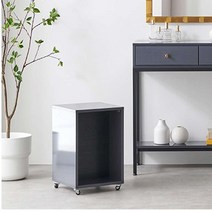 깔끔한 북유럽풍 미니 서랍화장대(60cm 3컬러) 원룸 틈색 멀티수납 우드 큰, 그레이