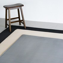 레이어 에어매쉬 쿠션 여름 러그 200x280cm, 베이지, 색상:베이지