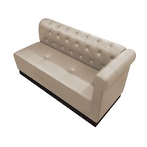 대성쇼파 클래식스타일 볼링장 대기 쇼파 3인용(B형), DS 103(베이지)