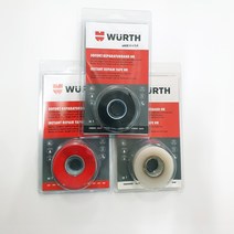 WURTH 뷔르트 고성능 배관 보수테이프 25.4mm(W) x 3.65M(L) 0.5mm(T) 흑색