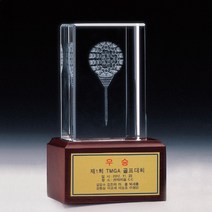 T386 _ 홀인원 싱글 알바트로스 골프 트로피 기념패 상패 싸이클버디 사이클버디 이븐파 이븐 언더파 언더 라베 크리스탈 주석 청동 크리스탈컵