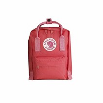 Fjallraven 칸켄 미니 클래식 에브리데이 백팩 로열 블루-플라밍고 핑크, One Size, Peach Pink