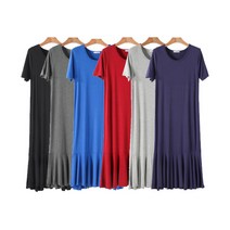 alltems♥ 반팔 플레어 롱원피스 SD-200439 ♤00ea♩