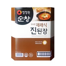 청정원 순창 구수한 재래식 진된장14KG, 1통, 14kg