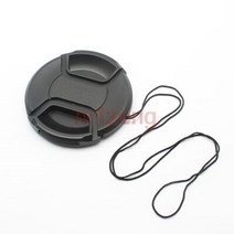 렌즈캡 40.5 49 52 55 58 62 67 72 77 82mm 캐논 니콘 펜탁스 소니 후지 미러리스 카메라 용 전면 렌즈 캡커버 보호기, 40.5mm, 닉 로고