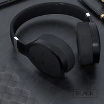 우영우 헤드셋 무선 헤드셋 스테레오 헤드폰 xiaomi 블루투스 5.0 헤드폰 헤드셋 유행 서브 우퍼 무선 스테레오 하이파이 게임 헤드폰 pc 및 음악, 검은색