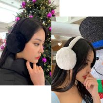 [1+1] 따뜻한 마카롱 털귀마개 2개입