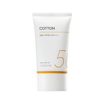 미샤 올 어라운드 세이프 블록 코튼 선크림 50ml, 단일옵션