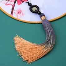 Tassels-트랜스퍼 비드 그라데이션 태슬 실키 펜던트 DIY 공예 쥬얼리 커튼 커튼 제작 줄 옷 액세서리, 10 J