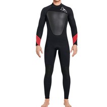 다이빙 스노클링 슈트 UPF 50 따뜻한 유지 Sunproof 보호 다채로운 세련된 카약 긴 소매 잠수복, 유형5, 맨 블랙