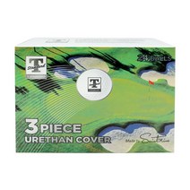 커클랜드 골프공 3피스 12입 V2.0 2021신제품, 티스탠다드 3피스 우레탄 골프공