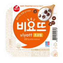 서울우유 비요뜨 초코링+ 아이스박스, 12개입, 초코링