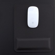 라 가죽 손목받침 마우스패드 데스크 mousepad 고급 긴 매트, 본상품선택