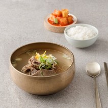 밥먹는사람들 소갈비탕 밀키트 레토르트 파우치 왕갈비탕 간편식 600g, 600g 5팩