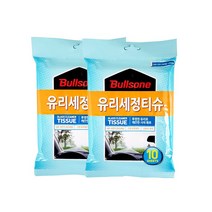 불스원 유리세정티슈 10매입, 10매, 2개
