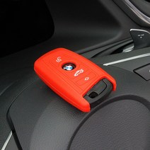 BMW 7시리즈 F01 F02 실리콘 키케이스 키홀더, 퍼플