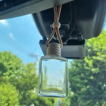 아마레센트 천연 걸이형 차량용방향제 자동차디퓨저 100ml 2개입, 블랙머스크