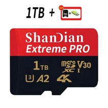 micro sd 클래스 10 미니 SD 메모리 카드 마이크로 TF 256 GB 1TB 스마트 SD/TF 휴대폰/카메라 Give 리더기, 08 1TB