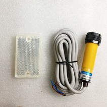 IOT 스마트홈 와이파이 무선 2m NPN NO 또는 배리어 광전 스위치 미러 피드백 리플렉터 반사 센서 동작 감, 04 PNP NC DC