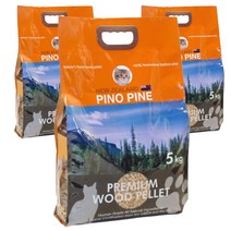 청정자연 소나무 펫렛 고양이모래 5kg 3개 피톤치드 살균작용 날림적은