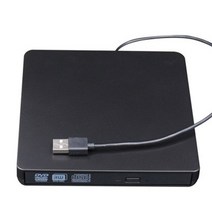 비디오플레이어 CD DVD 디브이디 모든 유형의 노트북에 적합한 다양한 usb 외부, typeb-블랙