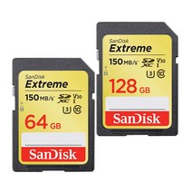 핫셀블라드 Stellar II 카메라 호환 SD카드 64G 128G, 선택하세요, san extrem SD카드 128GB