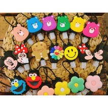 휴대용 손소독제 케이스 키링 홀더 공병 어린이집 유치원 생일 선물 답례품 단체, 그린곰