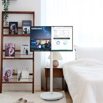 삼성 M5 M7 거치대 스탠드 TV 27인치 32인치 이동식 받침대 삼탠바이미, 1. 27인치(m5)+이지무빙 세트