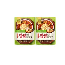 풀무원 반듯한식 짬뽕 몽글순두부찌개 (500g)X2개 [우리집영양식] [깔끔한맛], 28셋트