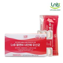 엘엔비 내안에 유산균/질유래유산균/여성유산균/프로바이오틱스/프리바이오틱스/1개월, 1개