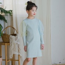 아이러브제이 [아이러브제이] 솜사탕 퍼프 소매 원피스 JUSOP17