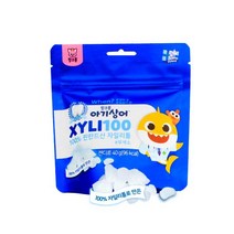 핑크퐁 아기상어 자일리100 자일리톨 40g, 단품
