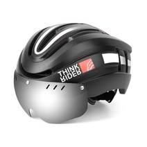 헬멧 promend 자전거 led 빛 충전식 intergrally-molded 사이클링 산악 도로 자전거 스포츠 남자를위한 안전 모자, 1-씽크라이더 화이트