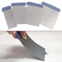 바닥 껌자국 오염물질 제거 스크래퍼 긁개 32개 끌칼 도구 밀칼 건물 헤라