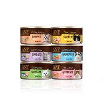 고양이 잘막는 ANF캔간식 6종, anf참치게살캔95g