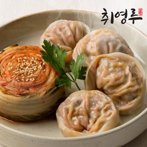 [정직한밥상] 만두의 지존 취영루 만두 7종 1+1, 06.취영루 김치왕만두 490g x 2팩, 2개, 490g