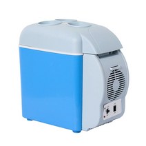 차량냉장고 차량용 미니 캠핑 냉장고 쿨러 12v dc 7.5l 자동차 자동차 전기 상자, 없음