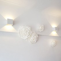 빛이야기 모던 벽등 - 2 Type / 4 Color [LED램프포함] 인테리어조명 클래식벽등 포인트벽등 벽조명 실내벽등, 골드, 사각