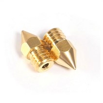 3d 프린터 수리 보드 호환 10pcs 0.2 0.3 0.4 0.5 0.6 0.8 1.0mm MK8 압출기 노즐 1.75mm 3.0mm 3D Makerbot Anet A8 Crea, [05] 0.6mm 1.75mm