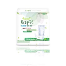 트리안 프리미엄 속기저귀 고급일자형패드 300매 1박스, 10팩, 30매입