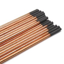 용접봉 용접 고무스트립 플라스틱 PP PE PVC ABS PPR 5pcs 라운드 아크 공기 가우징 탄소 막대 막대 4-10mm dc 가스 가우징 건 전극 흑연 막대 납땜 용품, 10mm