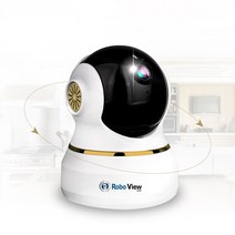 글로벌아이넷 로보뷰3 홈 IP 카메라 CCTV 300만화소 WH3, 화이트