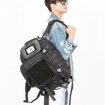 몰리 웨빙측면지퍼 포켓 훈련병 전술백팩 군대가방 전술가방 수납좋은 태극기백팩