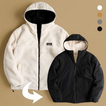 [당일출고] 리버시블 남녀공용 173양털후드자켓 (MDPD046WS)