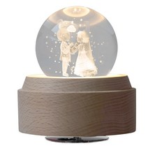 신혼 부부 오르골 크리스털볼 생일선물 집들 선물, 치히로와치히로의음악